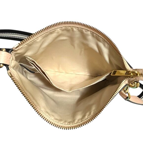 Marc Jacobs The Swifty Pebbled Pale Rose Pink Crossbody Bag Adjustable Strap - Picture 9 of 15